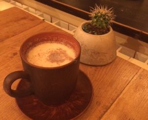 Spicy tea at One Planet in Kyiv