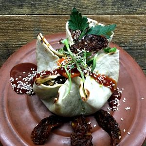 Quesadilla, this is amazing! at One Planet in Kyiv