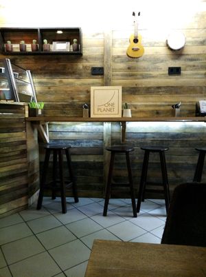 cafe at One Planet in Kyiv