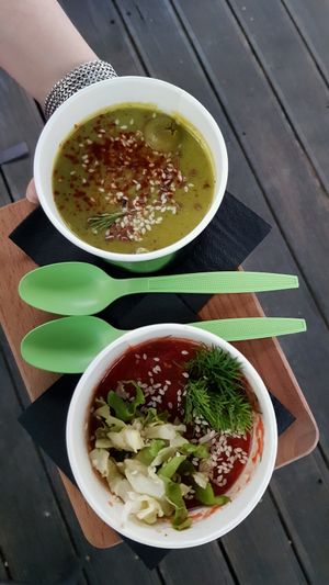 soup at One Planet in Kyiv