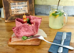 Quesadilla  at One Planet in Kyiv