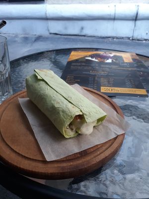 Sandwich at One Planet in Kyiv