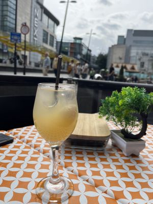 Lychee cocktail   at Tampopo in Manchester