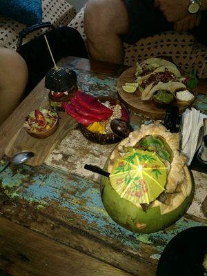 All the vegan goodness that they serve at The Spicy Coconut in Seminyak