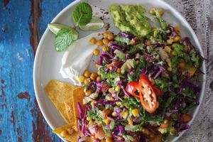 Mexican plate at The Spicy Coconut in Seminyak