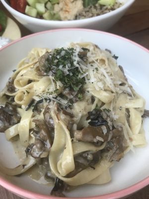 Pasta at Oburus Momus in Kas