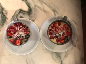 smoothie bowls  at Badaboom in Nice