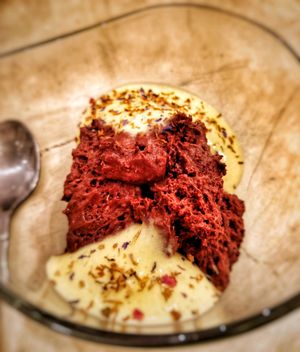 spicy chocolate mousse at Badaboom in Nice