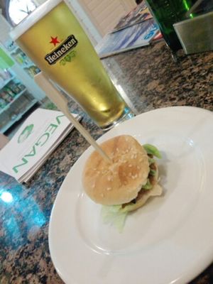 mini burguer at Acai in Mallorca