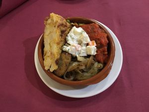 Mixed plate - it's pretty good.  at Acai in Mallorca