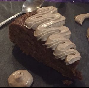 Carrot cake with cinnamon  at Acai in Mallorca