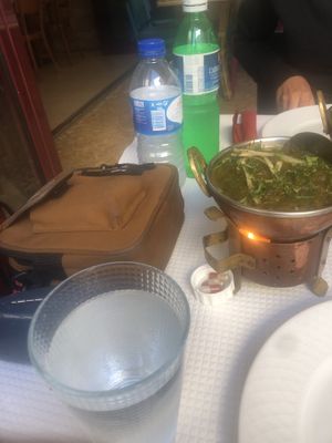 Don’t know why I took this picture 🙈  at Shalimar in Lagos