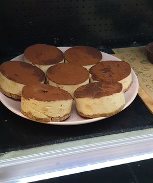 Tirawmisu at Green&Berry in Barcelona