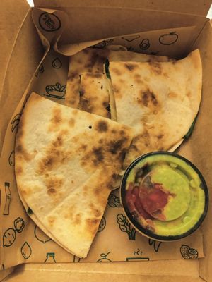 Smokey fajitas at Green&Berry in Barcelona