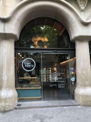   at Green&Berry in Barcelona