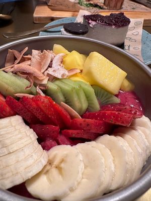 Smoothie bowl  at Green&Berry in Barcelona