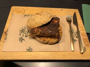 Sandwich de tortilla del día at Green&Berry in Barcelona