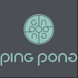 ping pong logo at Ping Pong Dim Sum in South East London