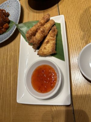 Fried tofu  at Ping Pong Dim Sum in South East London