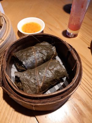 Sticky rice, so delicious. at Ping Pong Dim Sum in South East London