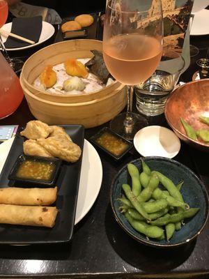 Bottomless brunch  at Ping Pong Dim Sum in South East London