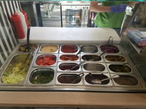 veggies at Falafelove - Srodmiescie in Warsaw