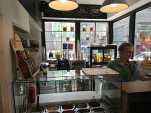 inside at Falafelove - Srodmiescie in Warsaw