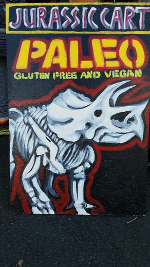 Paleo, gluten-free and vegan at Jurassic Cart in Portland