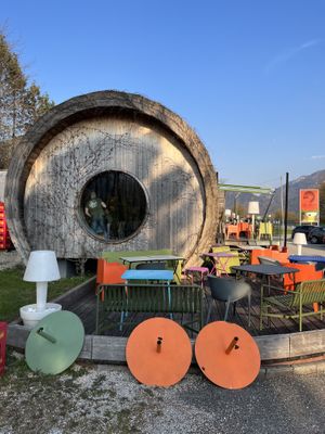 Einzigartig von außen sowie innen...  at Die Röhre in Unterach Am Attersee