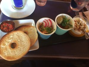 breakfast ";pico pölli"; at Die Röhre in Unterach Am Attersee