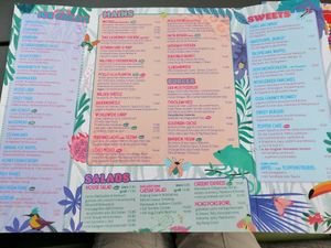 Menu2 at Die Röhre in Unterach Am Attersee