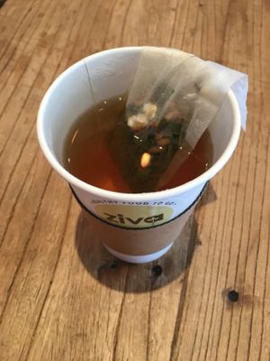 Green tea - not so good ... sorry!  at Ziva To Go - Market in Mallorca