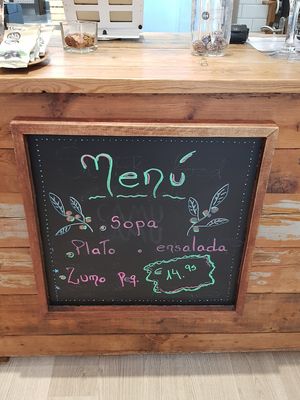 Lunch of the day at Ziva To Go - Market in Mallorca