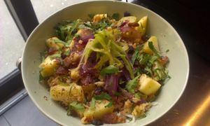 Dish of the day at Green Bowl in Aix-en-provence