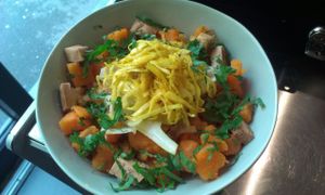 Dish of the day at Green Bowl in Aix-en-provence