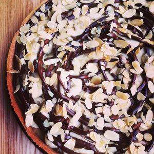 Chocolate pie at Green Bowl in Aix-en-provence