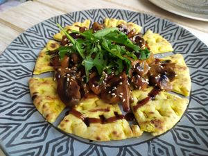 Garlic mushrooms 🍄 at Yard of Taste in Zakynthos