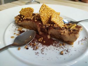 Banana dessert 🥮 at Yard of Taste in Zakynthos