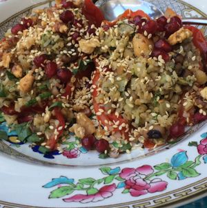 stuffed peppers at Yard of Taste in Zakynthos