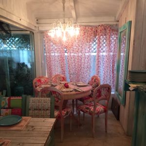 family corner at Yard of Taste in Zakynthos