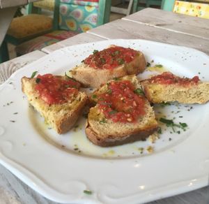 tomato salsa  at Yard of Taste in Zakynthos