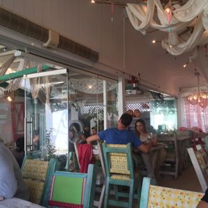 patio at Yard of Taste in Zakynthos