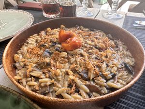 Forest Orzo  at Yard of Taste in Zakynthos
