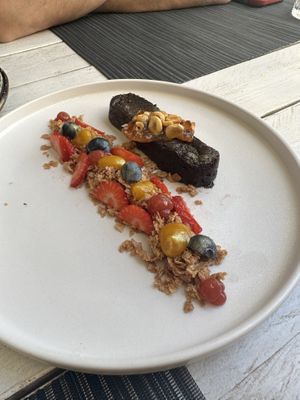 Chocolate Mousse  at Yard of Taste in Zakynthos