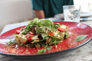 salad at Yard of Taste in Zakynthos
