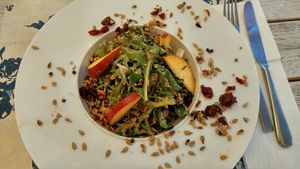 Quinoa salad at Yard of Taste in Zakynthos