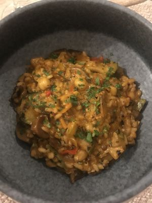 Risotto at Yard of Taste in Zakynthos