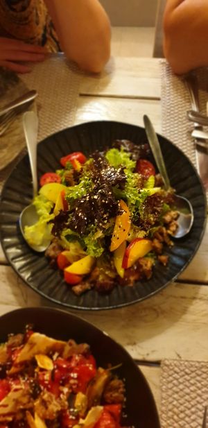 Zakynthos salad at Yard of Taste in Zakynthos