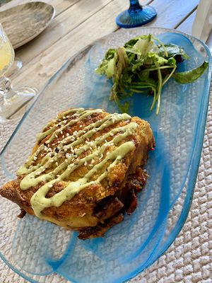 Vegetable moussaka  at Yard of Taste in Zakynthos