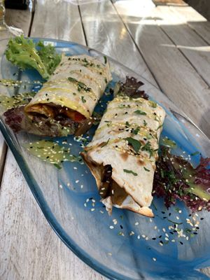 Delicious appetizer   at Yard of Taste in Zakynthos